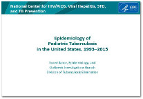 Epidemiology of Pediatric TB